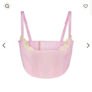 Brand new skims XL Velvet lace Corset, new with tags